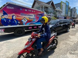 Jalan Antang Makassar Rusak Hanya Ditambal Sulam Usai Tuai Protes Warga