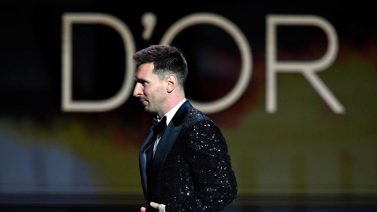 Lionel Messi dijagokan menjadi pemenang Ballon dOr 2023. Foto: Getty Images/Aurelien Meunier