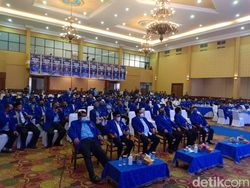 Kader Teriak AHY Presiden Saat Pelantikan Ketua Demokrat Jambi