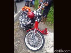 Polisi Amankan Dua Pengendara Moge yang Tabrak Mati Bocah Kembar