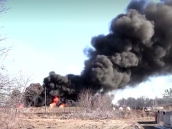 Roket Rusia Hancurkan Pangkalan Udara Ukraina di Wilayah Kiev