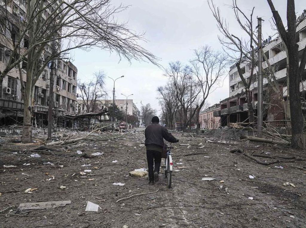 Horor di Mariupol, Foto-foto Drone Tunjukkan Hancurnya Kota Itu