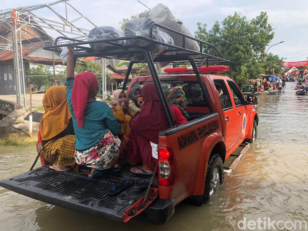 Bengawan Njero Meluap, Banjir Kembali Rendam 29 Desa di 5 Kecamatan Lamongan