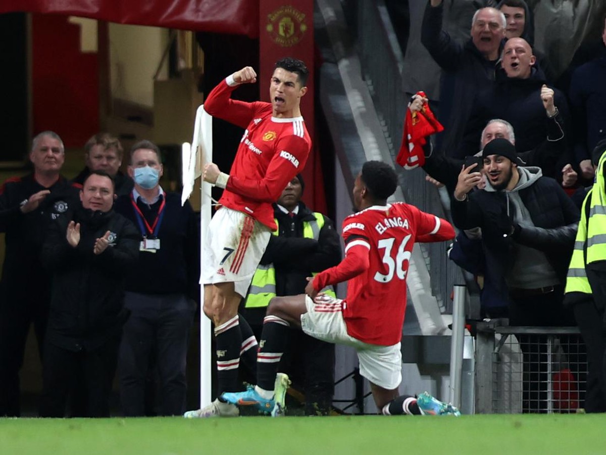 Cristiano Ronaldo tampiloke untuk Manchester United, sisebut harus mudik setiap pekan.(Foto: Getty Images/Naomi Baker)