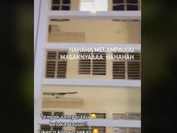 Kocak! Netizen Ini Adu Nyaring Bunyi Suara Wajan dengan Tetangganya