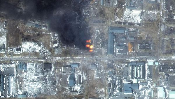 Melihat Kondisi Terkini Mariupol Ukraina Lewat Foto Satelit
