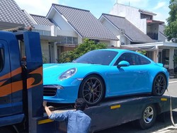 Ini Penampakan Porsche-Belasan Moge Doni Salmanan yang Disita Polisi