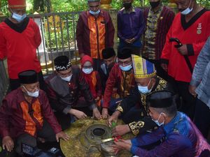 Sultra Kirim Tanah Keraton Buton-Air Suci Sangia Nibandera Untuk IKN