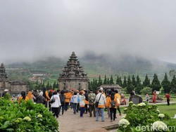 Usai Kebocoran Gas Beracun, Dieng Tetap Ramai