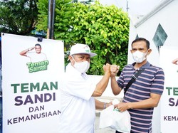 Gelar Aksi Sosial, Relawan di Lampung Kawal Sandiaga Maju Capres 2024