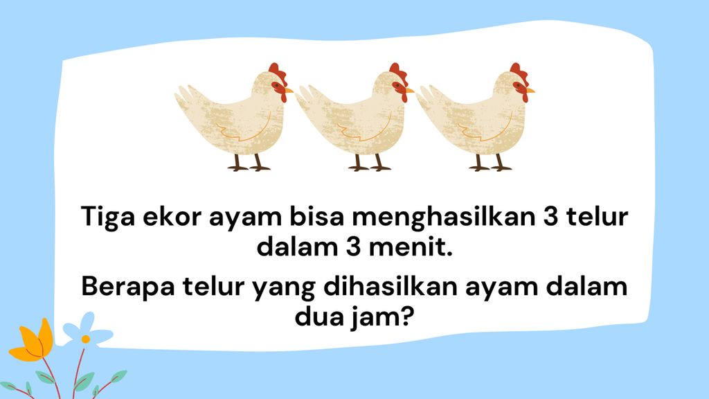 Teka-teki Soal Matematika Ini Gampang Menipu, Awas Jangan Kegocek! Teka-teki Soal Matematika Ini Gampang Menipu, Awas Jangan Kegocek!