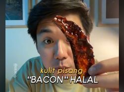 Manfaatkan Kulit Pisang, Netizen Ini Mengolahnya Jadi Bacon Halal