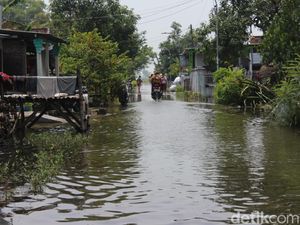Tiga Desa di Jombang Masih Banjir