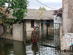 Tolong! Puluhan Rumah di Jaktim Ini Sudah Sepekan Kebanjiran