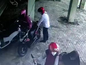 Maling Motor Parlente di Pasuruan Gondol Motor Matik Pemilik Klinik