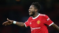 6. Fred. Gelandang MU ini mendapatkan 1.924 tweet berisikan bully. Foto: (Getty Images/Alex Livesey)