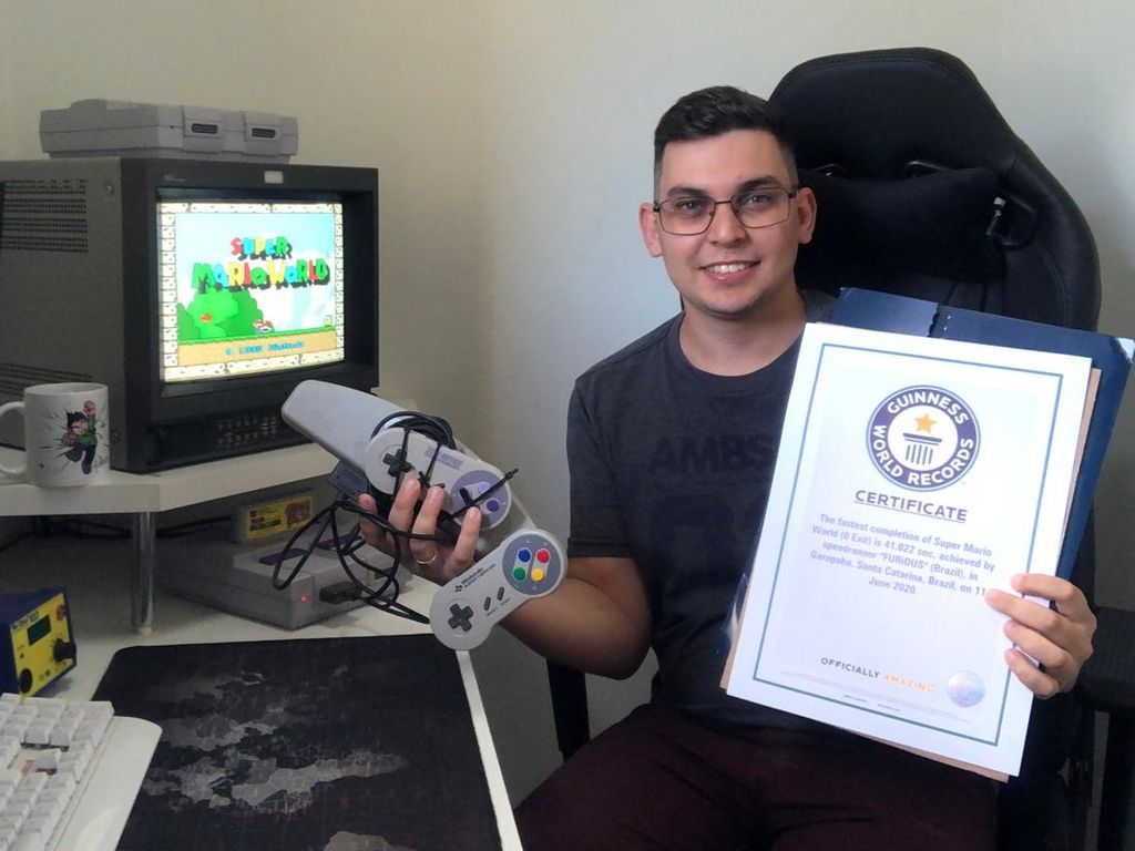 Pecah Rekor Main Super Mario World 1990, Tamat Dalam 41 Detik Pecah Rekor Main Super Mario World 1990, Tamat Dalam 41 Detik