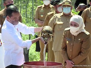 Sumbangsih Tanah dan Air dari Jatim untuk IKN Nusantara