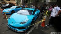 Penampakan Porsche, Lamborghini dan Moge Doni Salmanan yang Disita