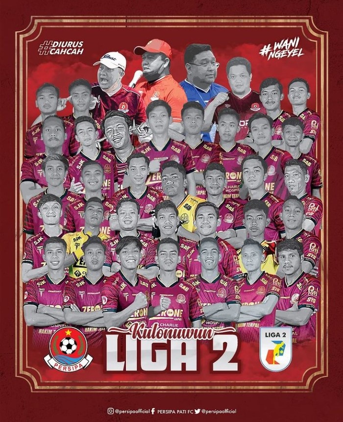 Persipa Pati promosi ke Liga 2 Indonesia.