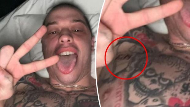 Pete Davidson diduga memiliki tato nama Kim Kardashian di tubuhnya