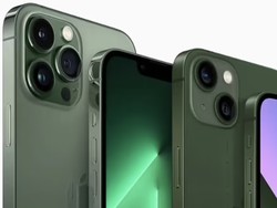 Sindiran Samsung untuk iPhone 13 Warna Hijau