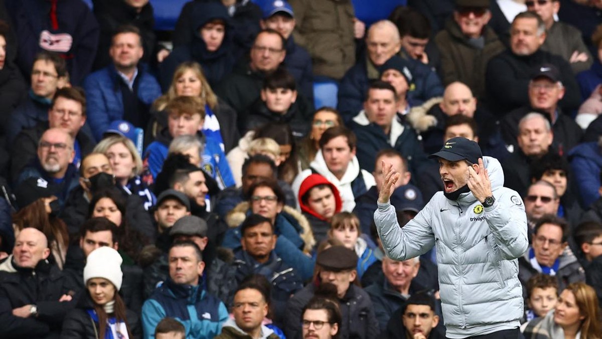 Thomas Tuchel diharapkan bertahan di Chelsea sampai 2024 (REUTERS/DAVID KLEIN)
