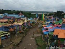 Sepi Wisatawan, Ekonomi Warga Kampung Warna-warni Jodipan Malang Lumpuh