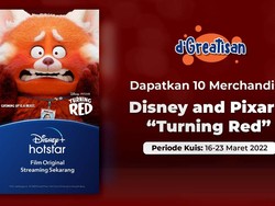 detikcom dan Disney+ Hotstar Bagikan Merchandise dari Disney and Pixars Turning Red!