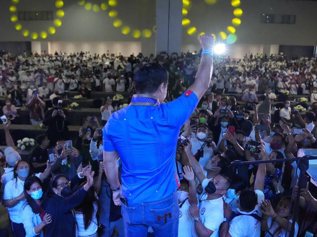 Gaya Eks Petinju Manny Pacquiao Saat Kampanye Capres Filipina