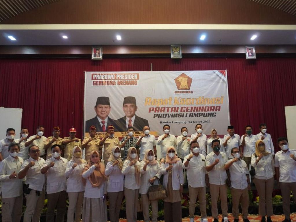 Survei LSI: Prabowo Capres Elektabilitas Tertinggi di Lampung