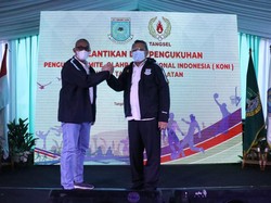 Hamka Handaru Dilantik Jadi Ketua KONI Tangsel