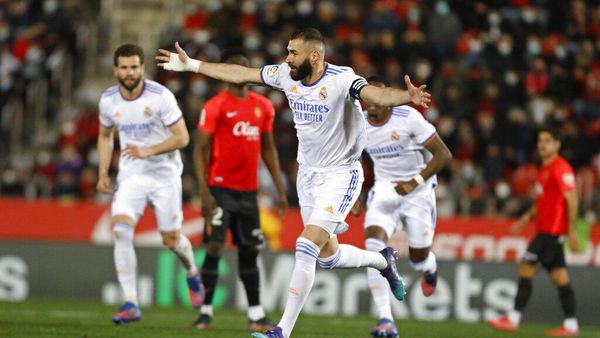 Madrid Nyaman di Puncak Klasemen Liga Spanyol Usai Libas Mallorca