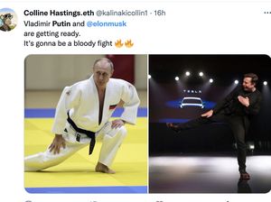 Elon Musk Tantang Vladimir Putin Adu Jotos, Menang Siapa?