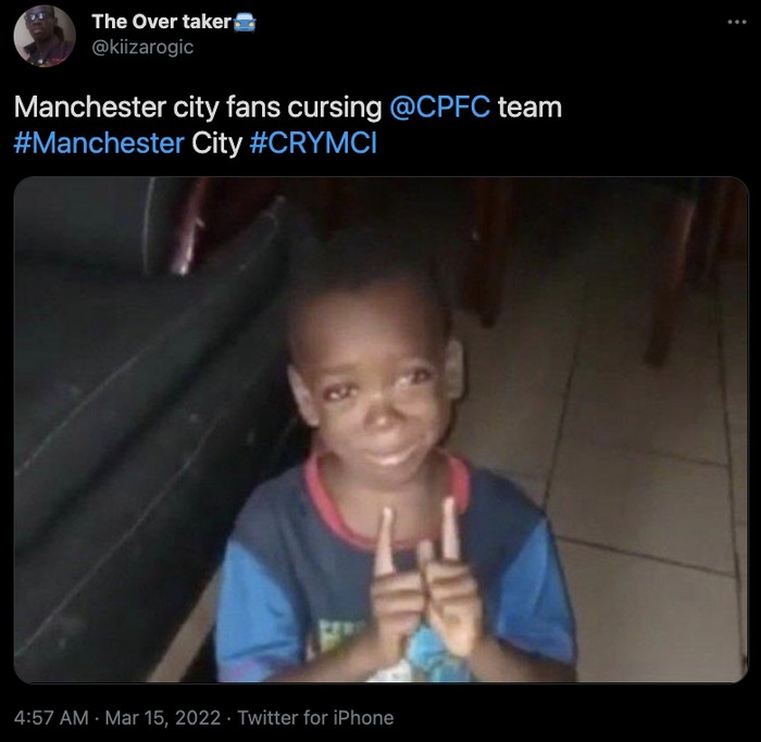 Palace vs Man City