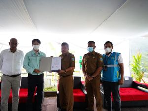 Pemkab Garut Terima Aset Jalan & Jembatan dari PT Cikaengan Tirta Energi