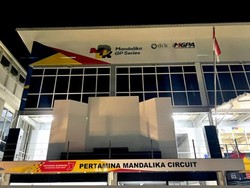 Ini Penampakan Podium MotoGP Mandalika, Jauh Beda dengan Saat WSBK