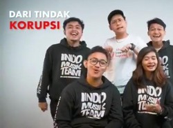 Begini Lirik Lagu Kolaborasi KPK-Indra Kenz Lihat, Lawan, Laporkan