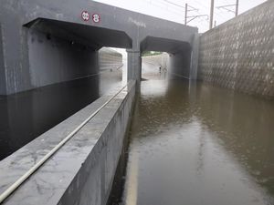 Sempat Banjir, Terowongan Parimeter Selatan Bandara Soetta Kini Surut