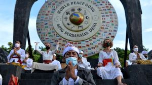 Khusyuknya Doa Bersama Lintas Agama di Bali untuk Perdamaian Dunia