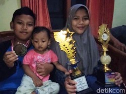 Prestasi Anak Bernama Satu Huruf Tak Sesingkat Nama yang Diberikan