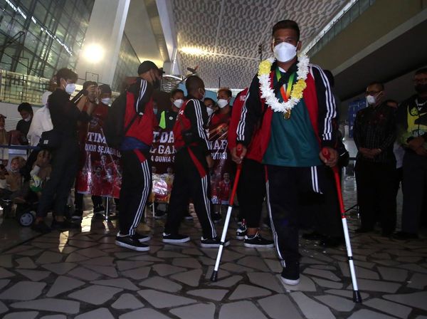 Bangga! Timnas Sepakbola Amputasi Indonesia Lolos Piala Dunia