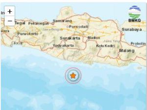 Gempa M 2.2 Sempat Guncang Pacitan