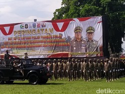Dipimpin Khofifah, Upacara Peringatan Hari Jadi Satpol PP Digelar di Kota Blitar