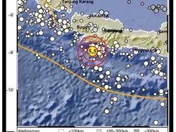 Gempa M 5,5 di Kota Sukabumi, BPBD: Belum Ada Laporan Kerusakan