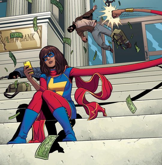 Kamala Khan alias Ms Marvel Karakter Kamala Khan alias Ms Marvel