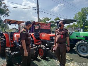 3 Traktor Disita Kejari Ponorogo di Kasus Korupsi Alsintan Rp 4 Miliar