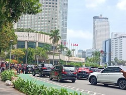 Parade MotoGP Telah Usai, Lalin Istana Menuju HI Dibuka Kembali