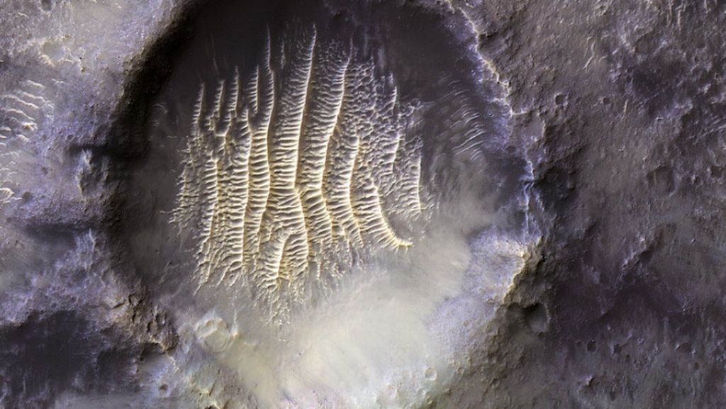 Foto-foto Close Up Planet Mars yang Orang Belum Lihat