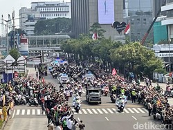 Komunitas Motor Meriahkan Parade MotoGP Mandalika